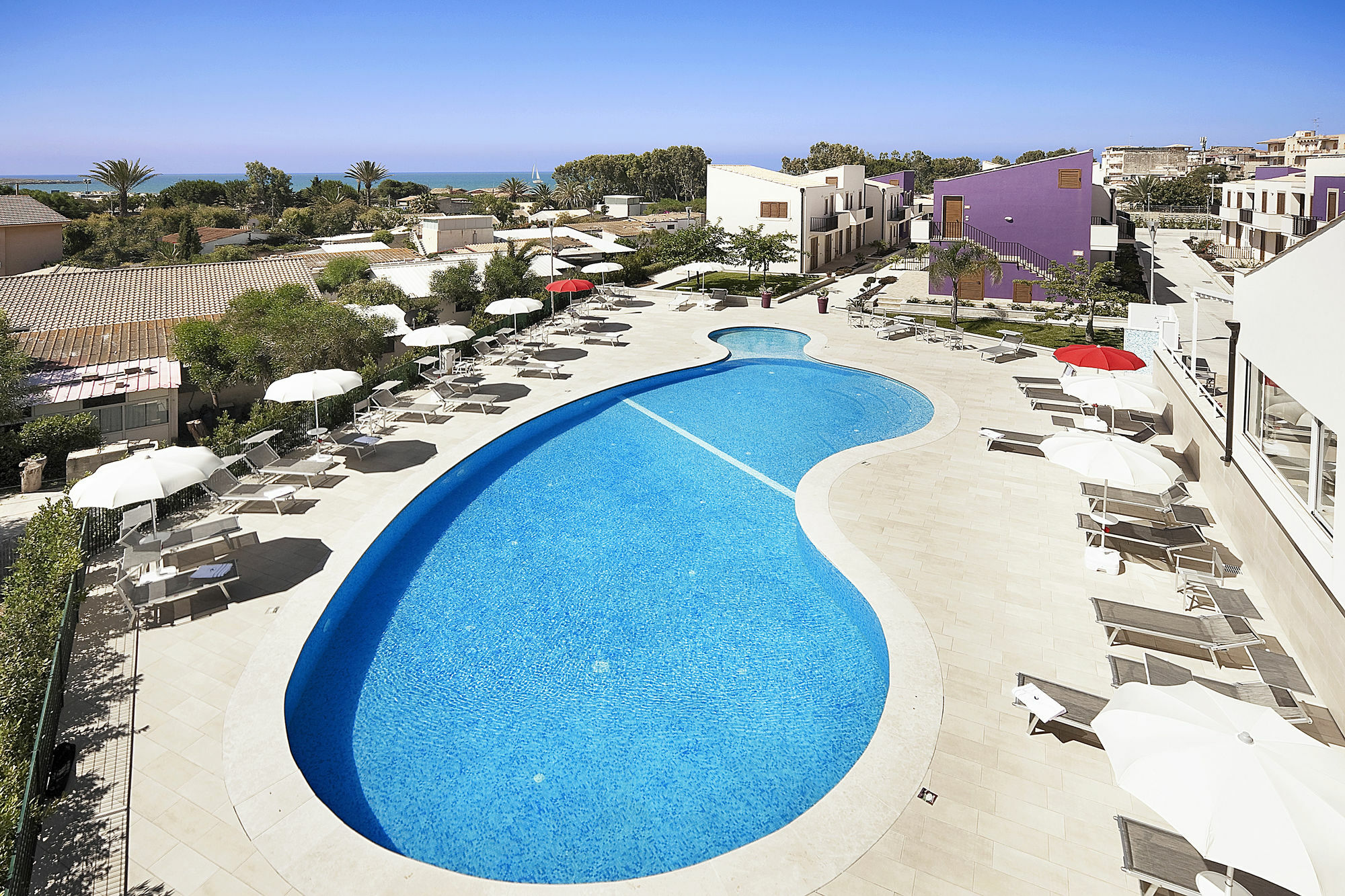 Blu Modicamare Lejlighedshotel Marina di Modica Eksteriør billede